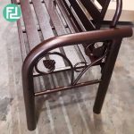 HAMIDA 2 Seater Outdoor Bench Chair-Antique Brown photo review