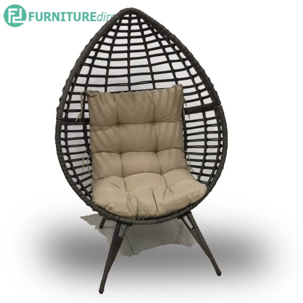 Designer wicker egg chair - FurnitureDirect.com.my