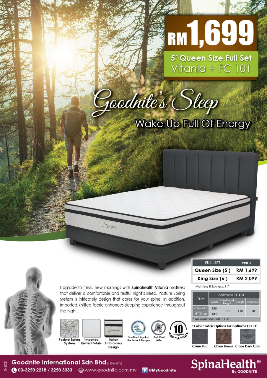 goodnite vitania mattress