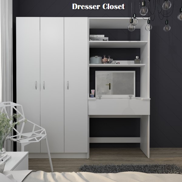 White shop modular dresser